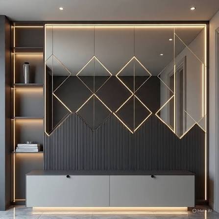 Louver wall installation